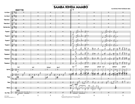 Samba Kinda Mambo - Conductor Score (Full Score)