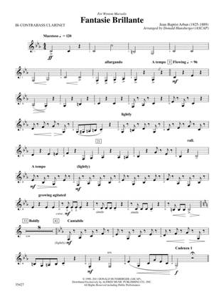 Fantasie Brillante: B-flat Contrabass Clarinet