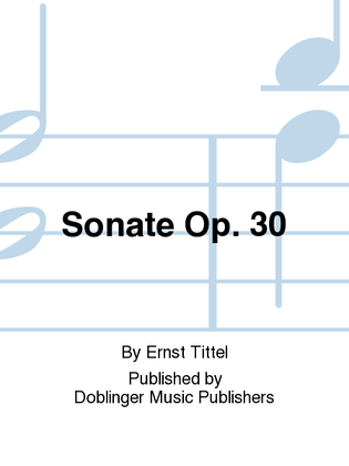 Sonate op. 30