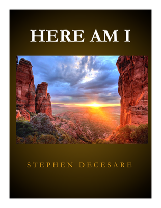 Book cover for Here Am I (Solo and SATB)
