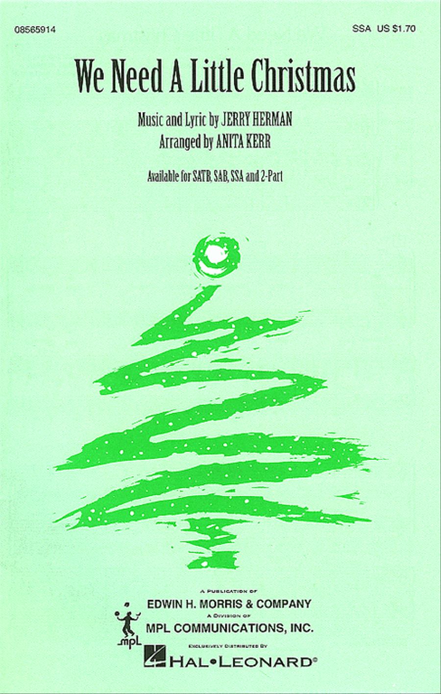 Book cover for We Need a Little Christmas