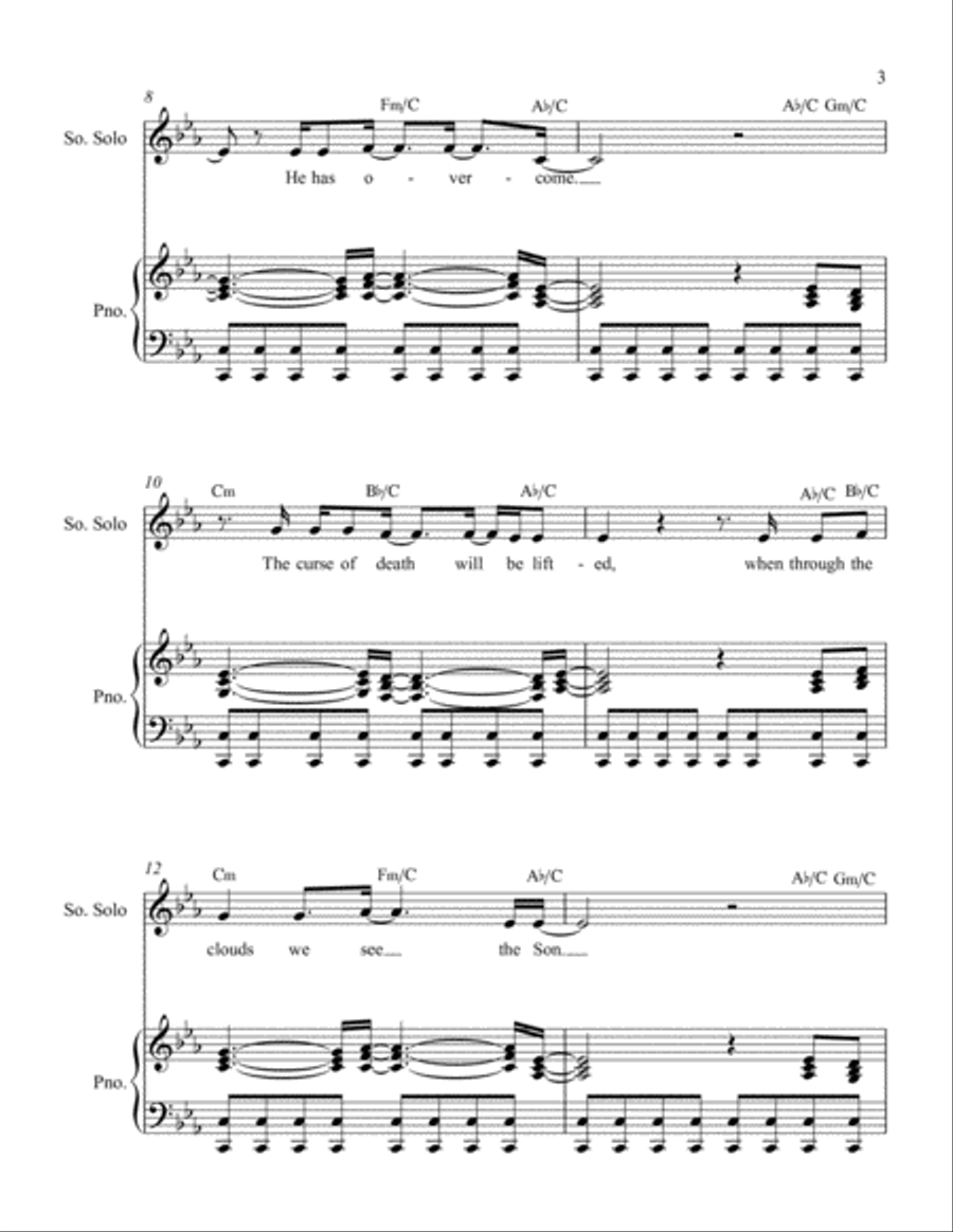 Holy is the Lord Holy is the Lord Voice scores gallery preview page 3