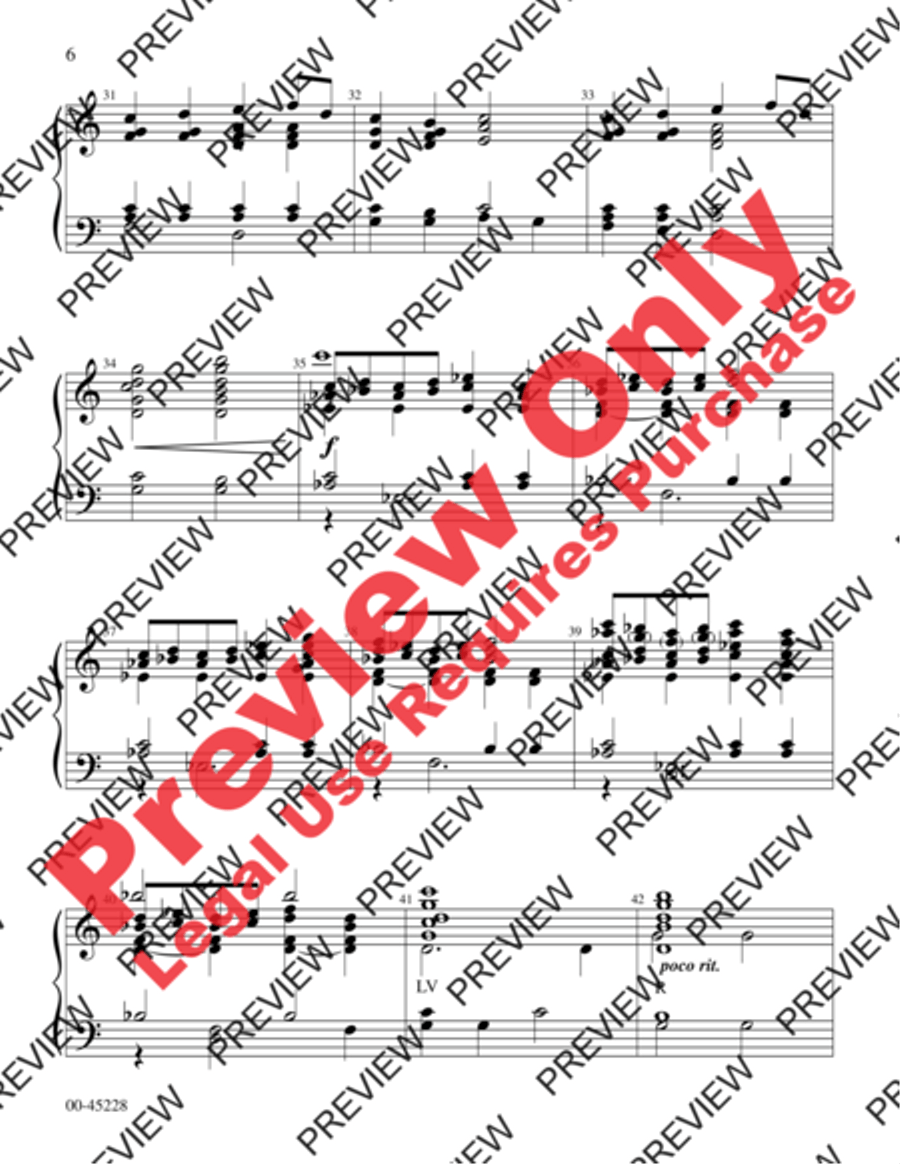 Take My Life and Let It Be Handbell Choir scores gallery preview page 6