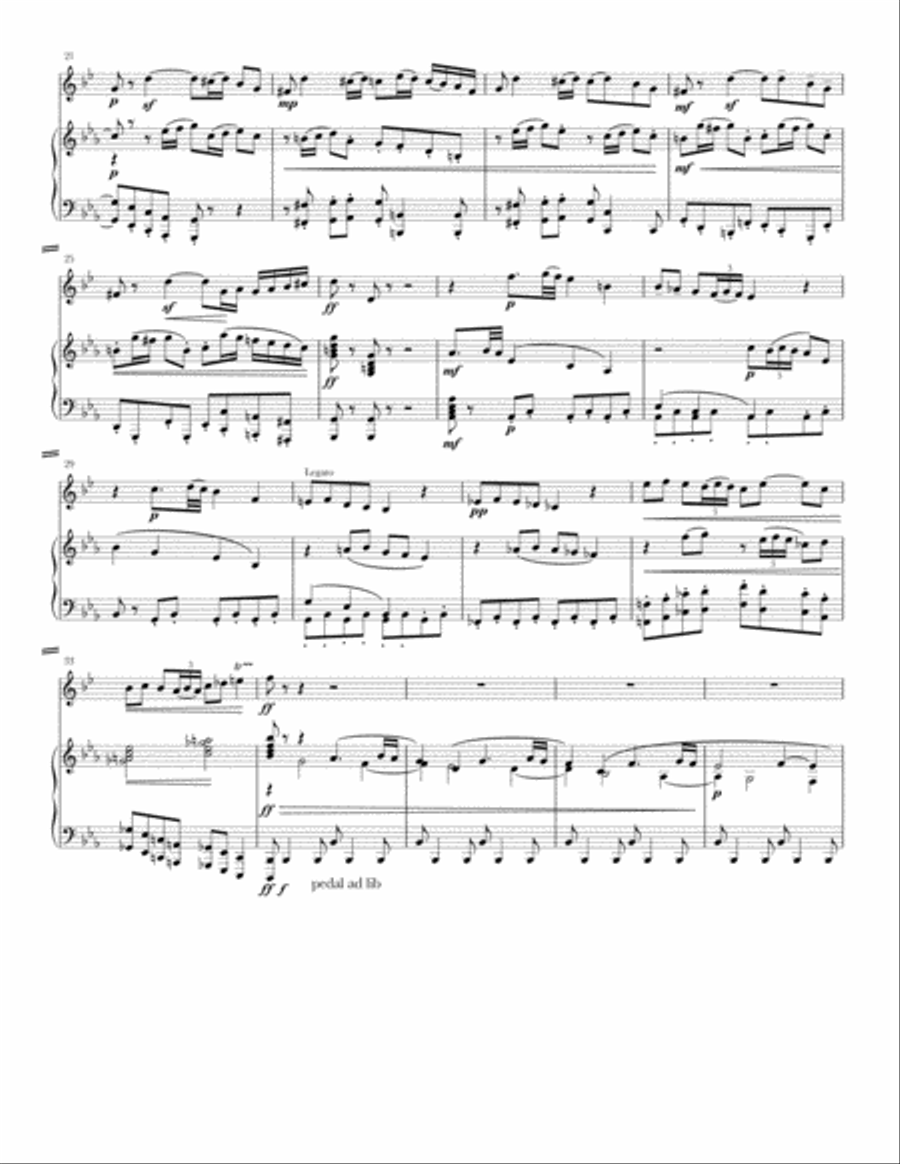 Sonata for horn and piano Piano scores gallery preview page 2