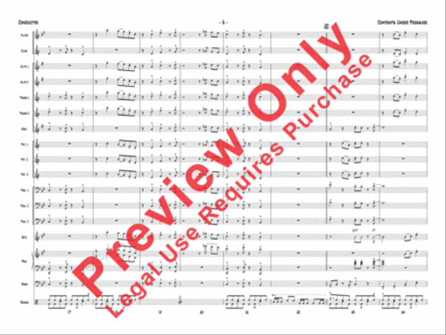Contents Under Pressure Jazz Ensemble scores gallery preview page 11