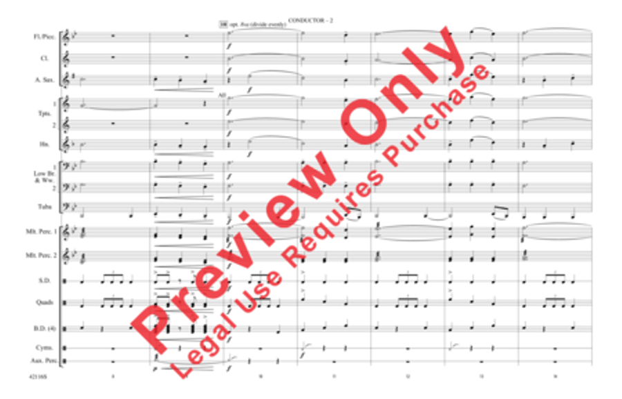 You're Still a Young Man Marching Band scores gallery preview page 3
