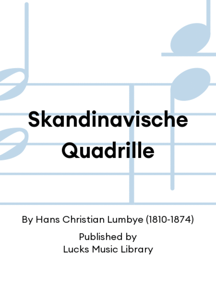 Skandinavische Quadrille Set of Parts scores gallery preview page 1