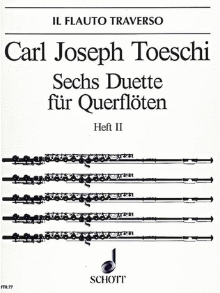Book cover for Six Duets for Two Flutes - Volume 2