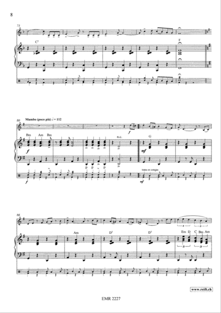 Latin Fever Flute scores gallery preview page 8