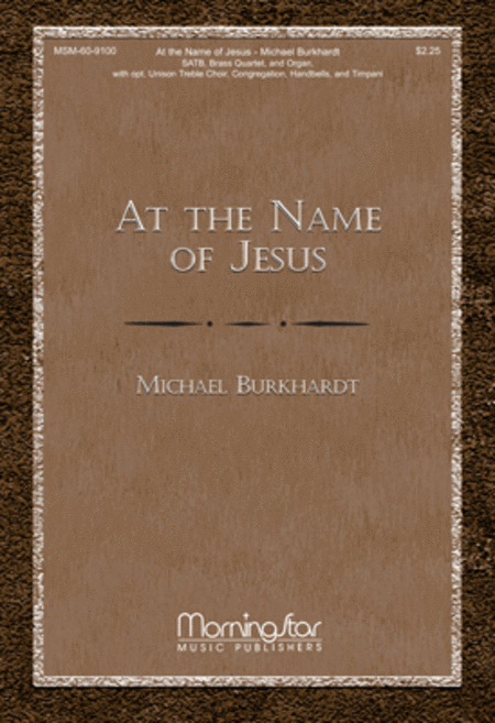 At the Name of Jesus (Choral Score)