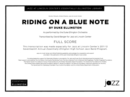 Riding on a Blue Note