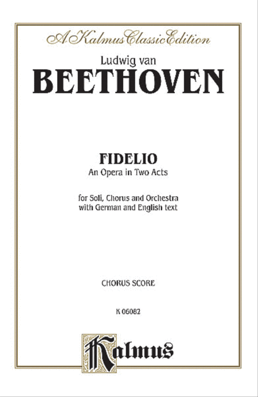 Fidelio Fidelio Voice scores gallery preview page 1