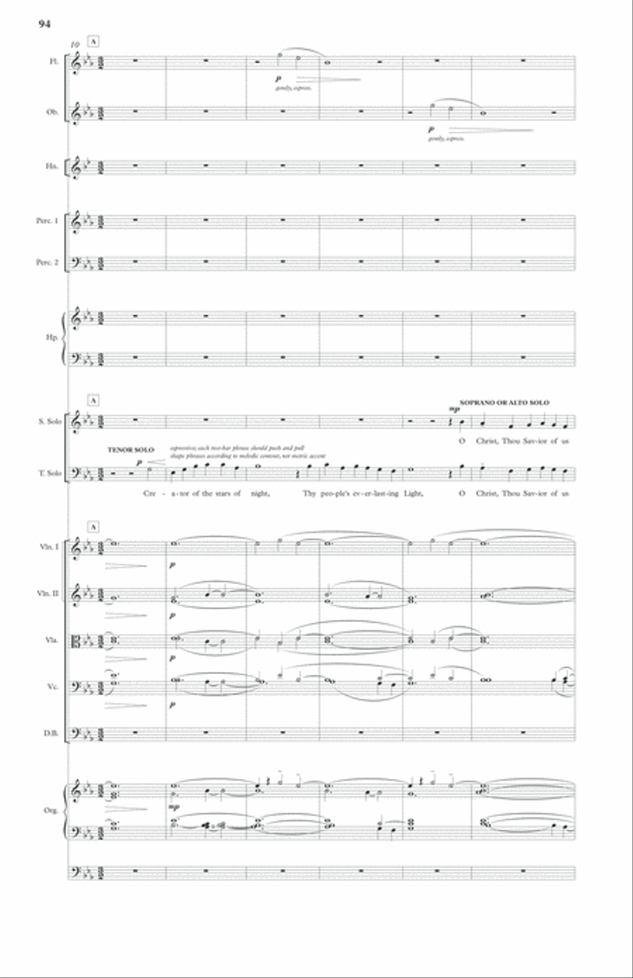 LUX Full Score (Small Orchestra Version) Chamber Orchestra scores gallery preview page 15