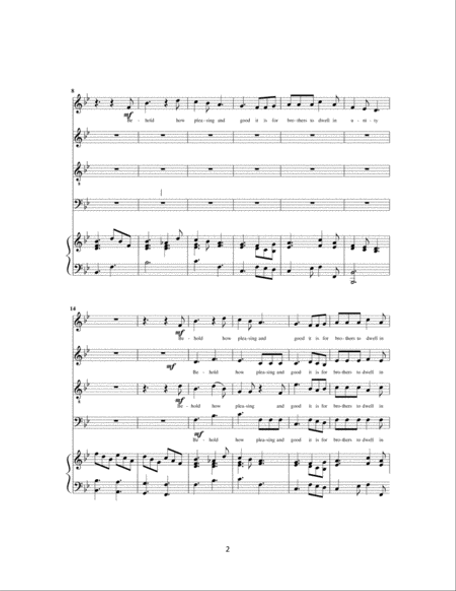 BONDS OF PEACE Small Ensemble scores gallery preview page 2