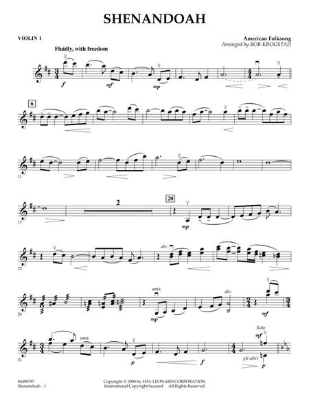 Shenandoah - Violin 1