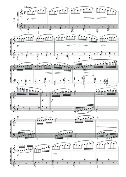 DUVERNOY Scuola del meccanismo op. 120 - 15 studi per pianoforte