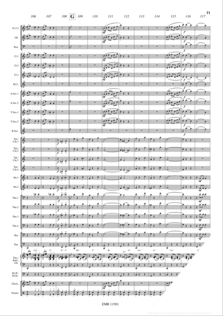 Love In Vienna Concert Band scores gallery preview page 12