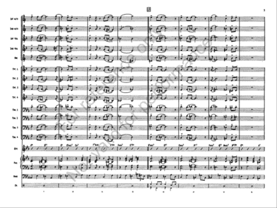 Christmas and Holiday Jazz Saver Pack Jazz Ensemble scores gallery preview page 17