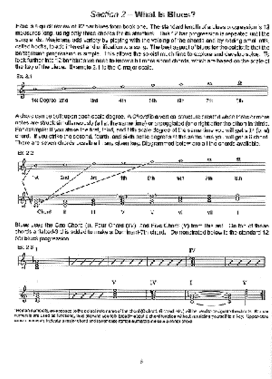 Blues Harmonica Jam Tracks & Soloing Concepts #2 Harmonica scores gallery preview page 4