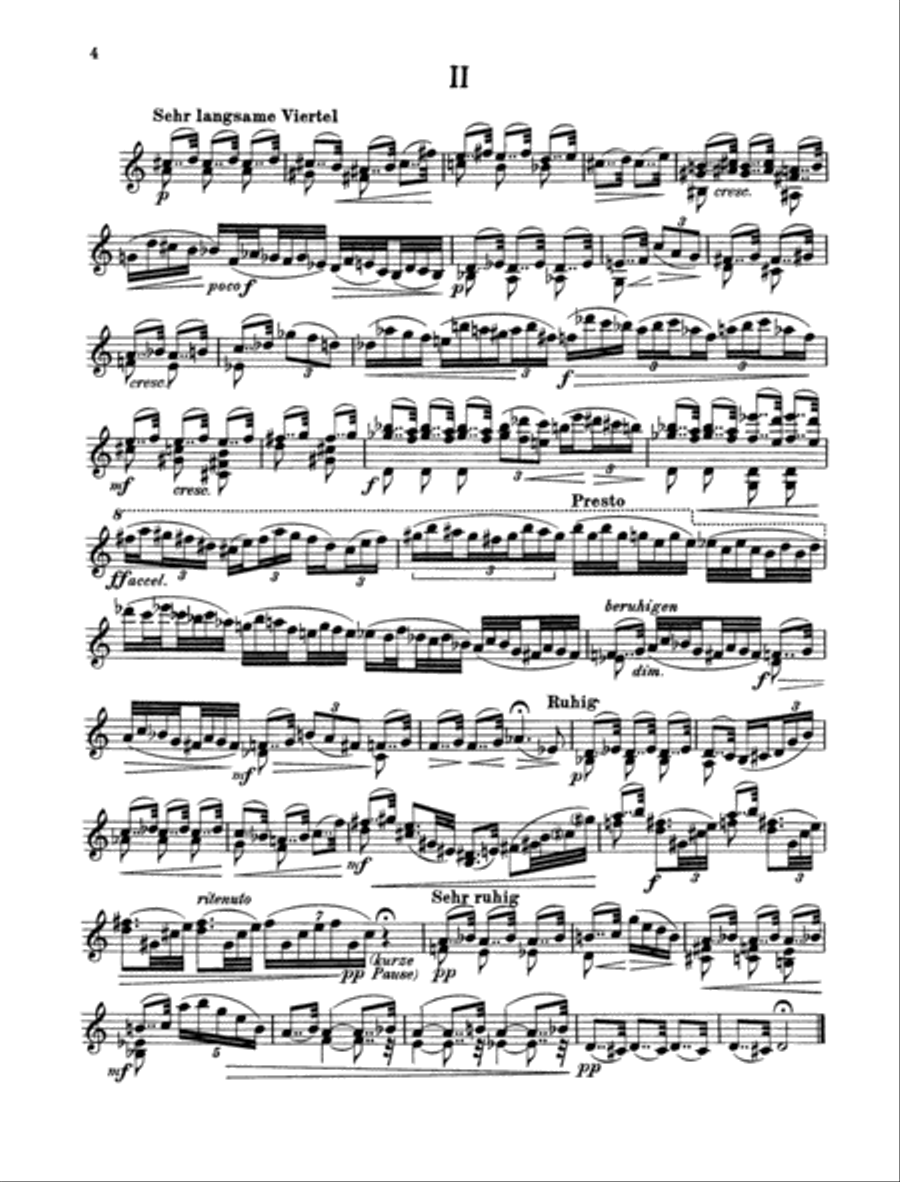Sonata Violin Solo scores gallery preview page 3