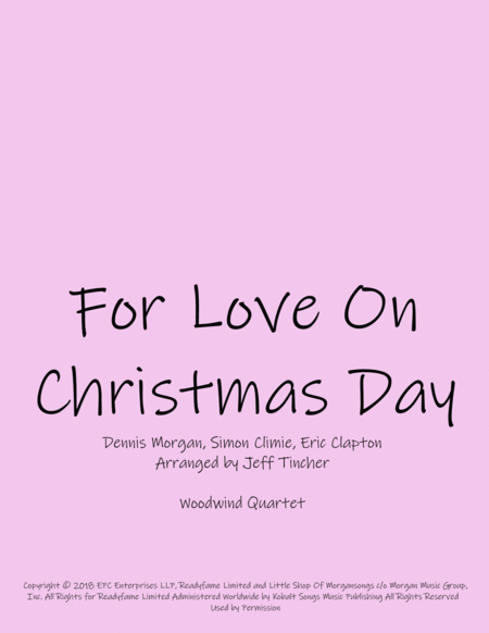 For Love On Christmas Day image number null