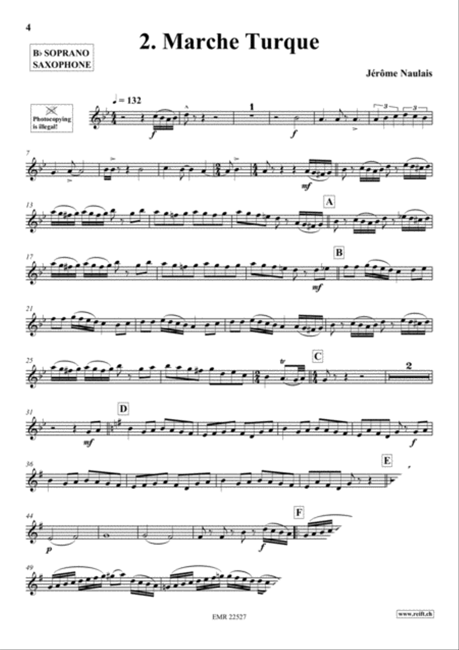 Play With Your Band Volume 4 Soprano Saxophone scores gallery preview page 4