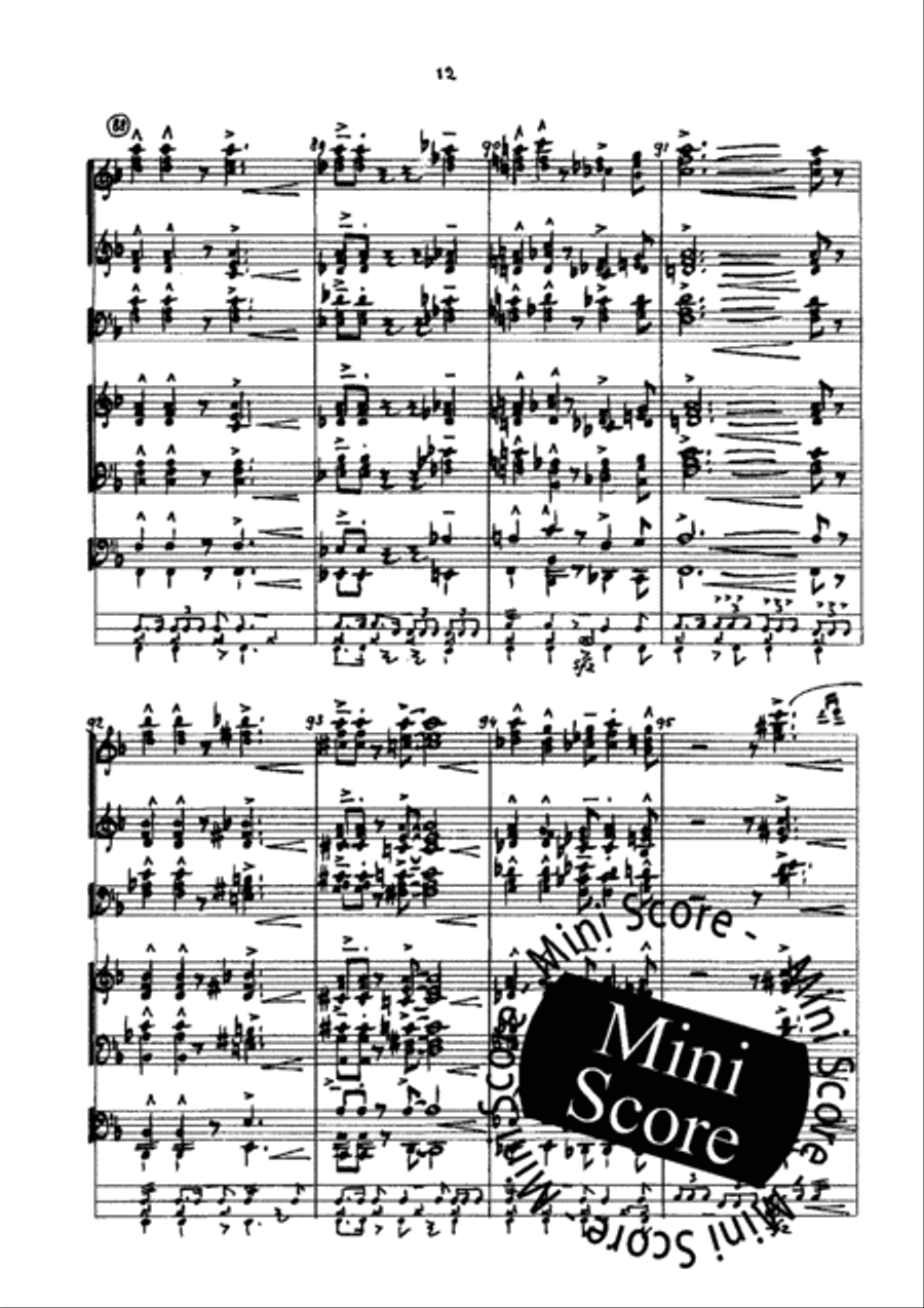 A Christmas Dance Party Big Band scores gallery preview page 16