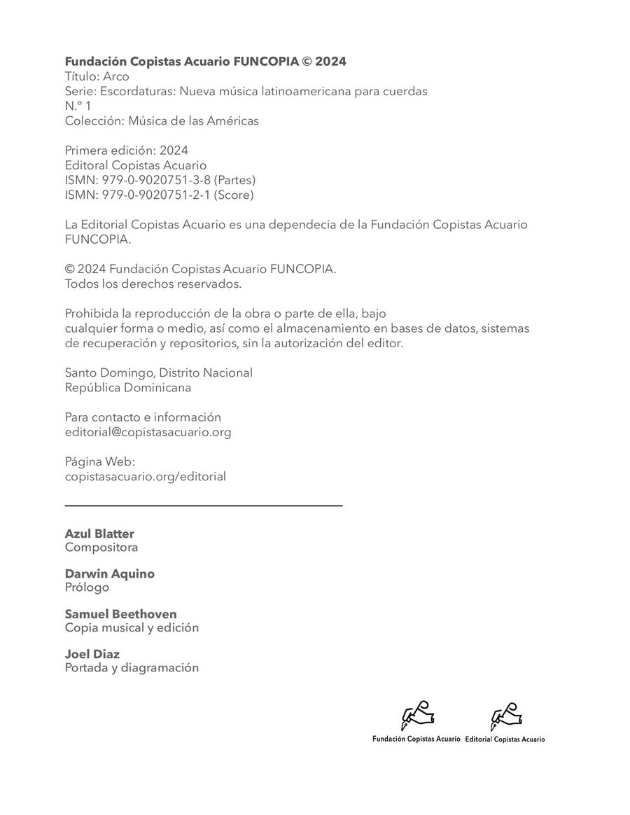 Arco (Partes) String Quartet scores gallery preview page 4