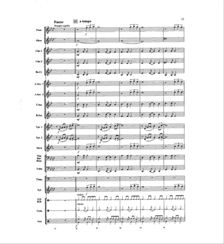 La Brava! Concert Band scores gallery preview page 12