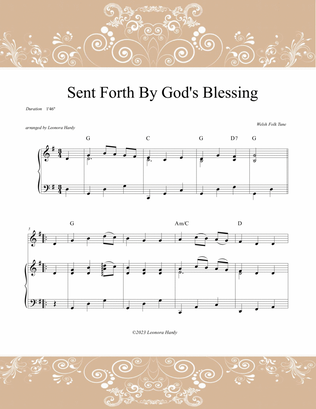 Sent Forth By God's Blessing (Thanksgiving)