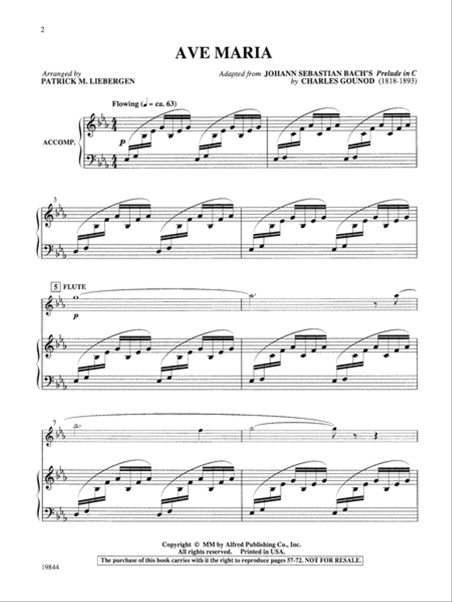 The Sacred Flute Soloist The Sacred Flute Soloist Flute Solo scores gallery preview page 4