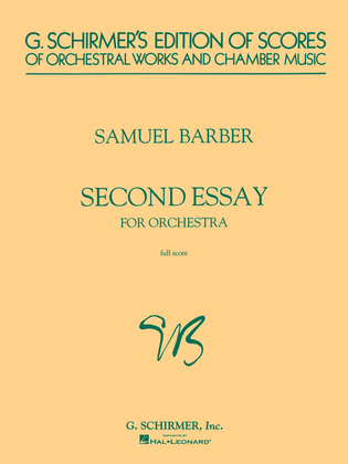 Book cover for Second Essay for Orchestra