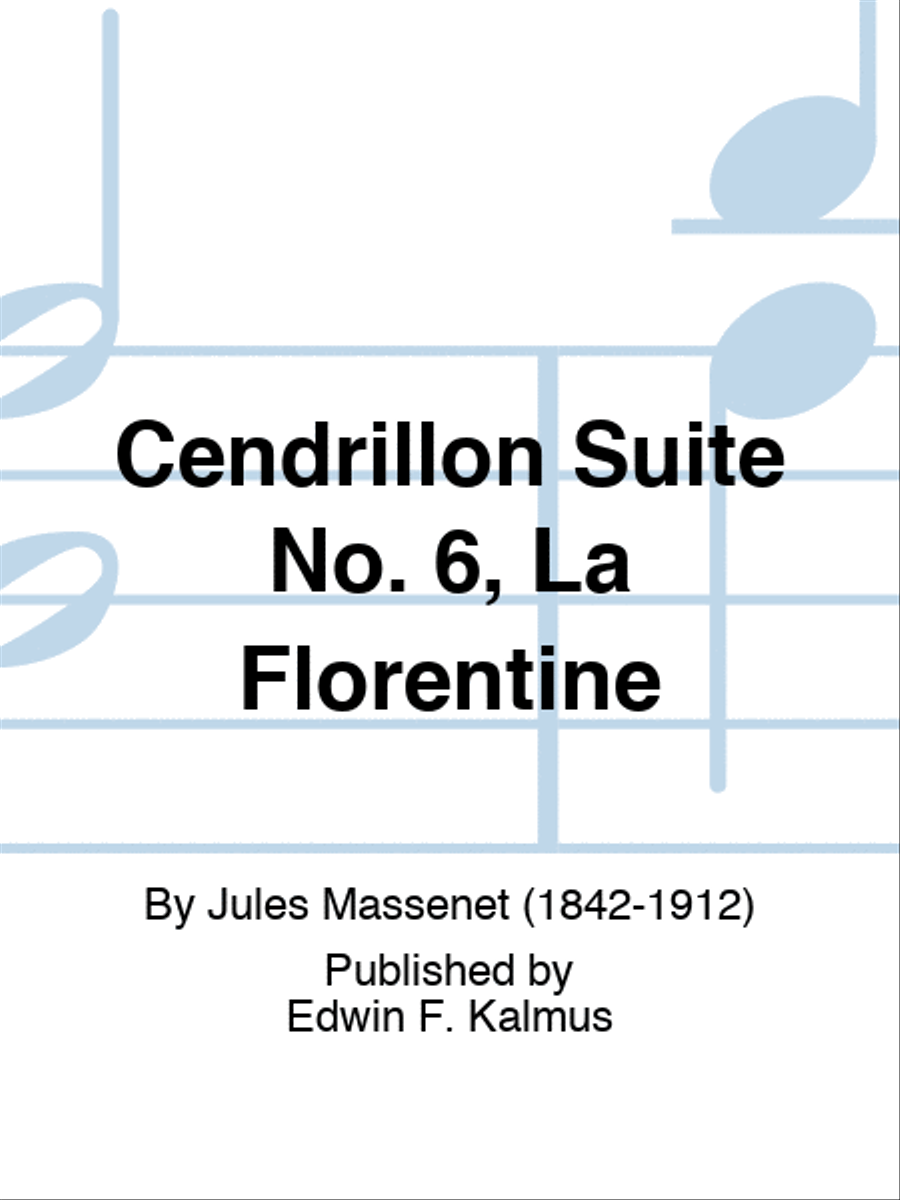 Cendrillon Suite No. 6, La Florentine Score scores gallery preview page 1