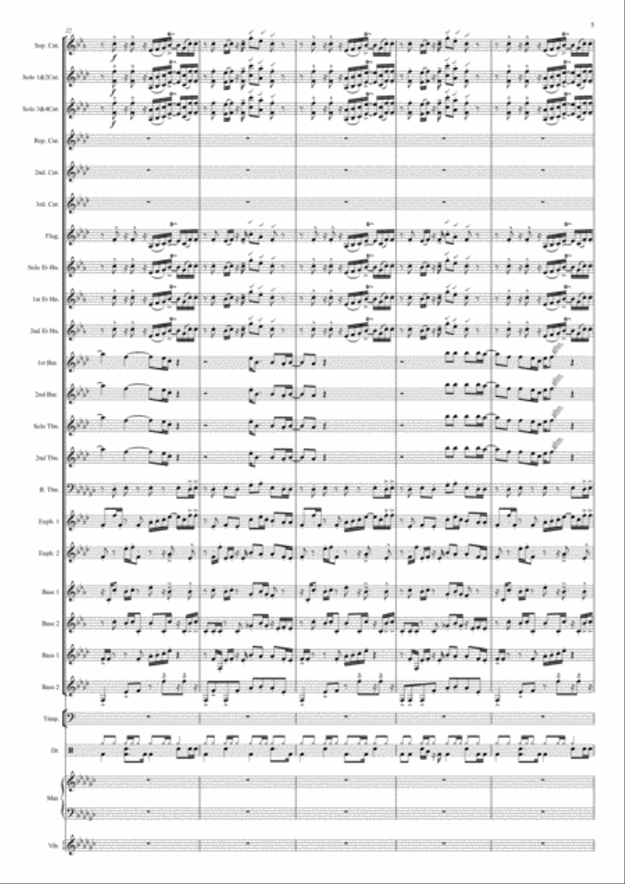 Superstition Brass Ensemble scores gallery preview page 5