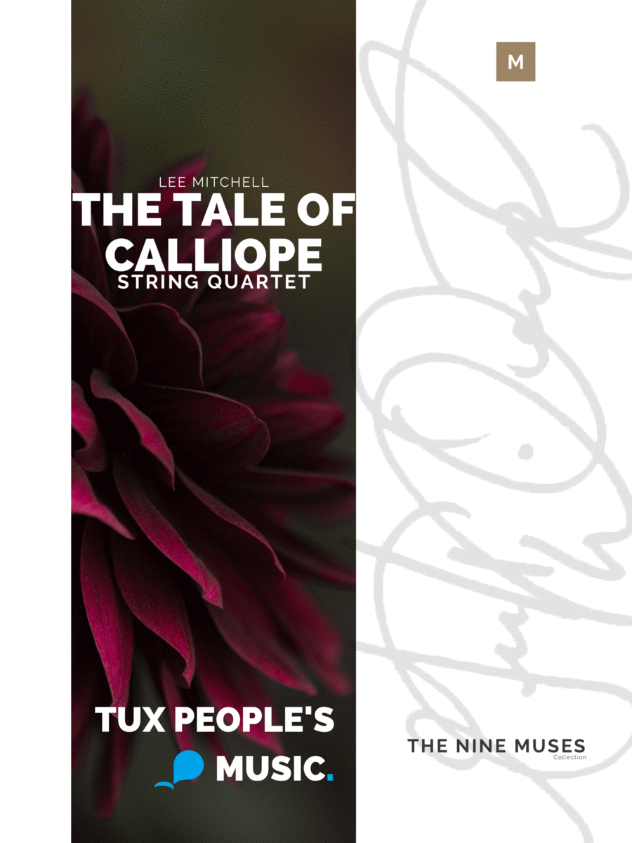 The Tale of Calliope The Tale of Calliope String Quartet scores gallery preview page 1