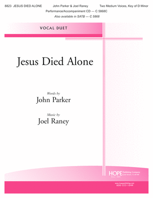 Book cover for JESUS DIED ALO-RANE-DUET-Digital Download