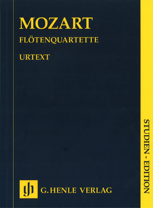 Book cover for Quartets for Flute, Violin, Viola, and Violoncello