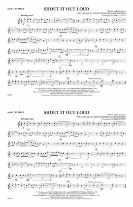 Shout It Out Loud: 1st B-flat Trumpet