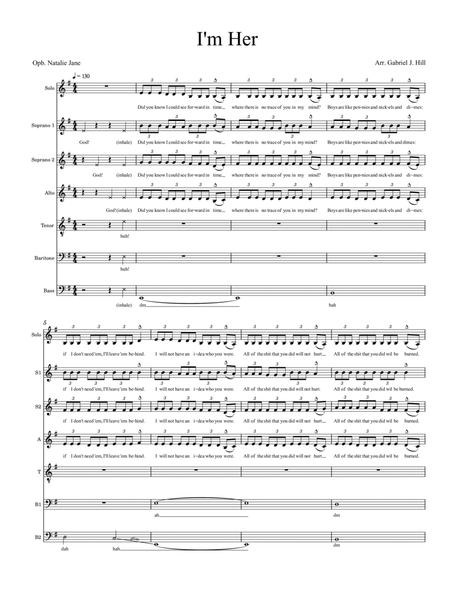 I'm Her Divisi scores gallery preview page 1