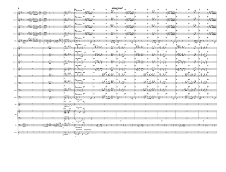Whose House? Whose House? Jazz Ensemble scores gallery preview page 5