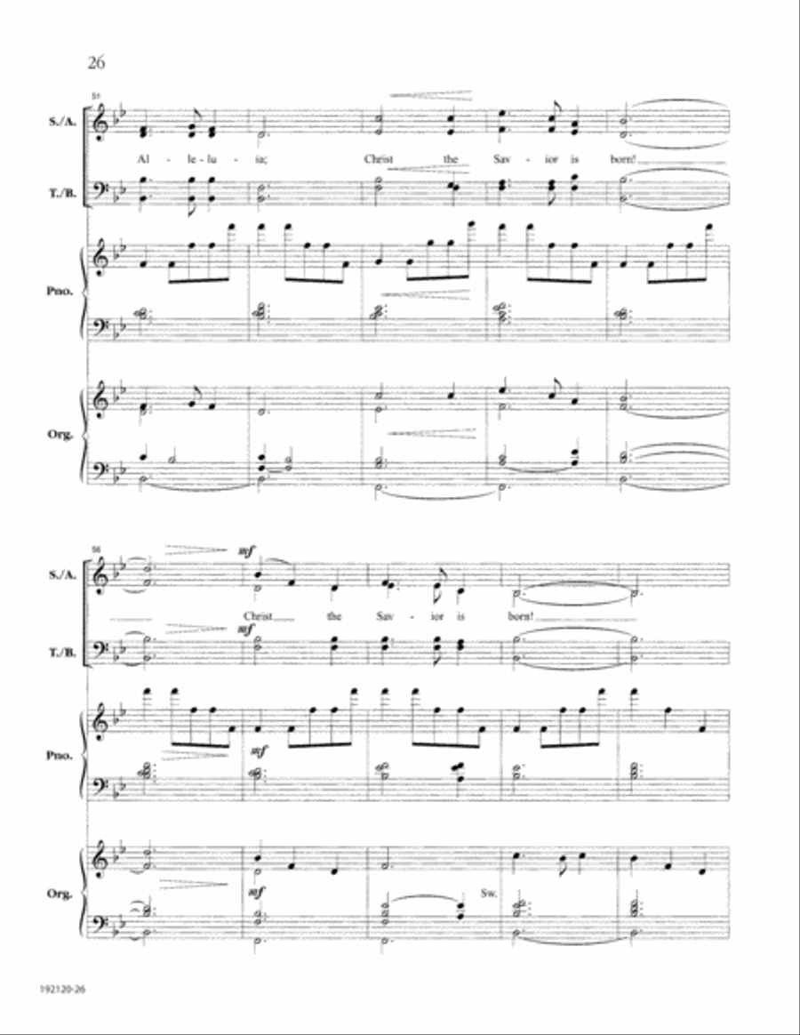 Let the People Sing at Christmas 4-Part scores gallery preview page 30