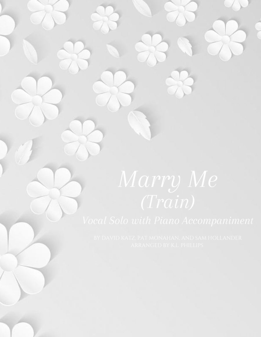 Marry Me Voice scores gallery preview page 1