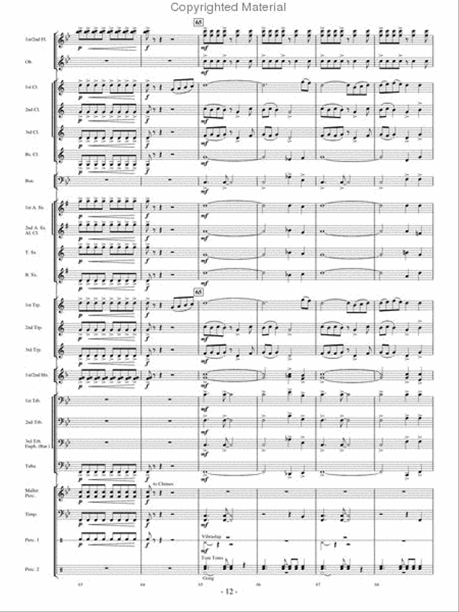 From Heartland to Heaven From Heartland to Heaven Concert Band scores gallery preview page 11