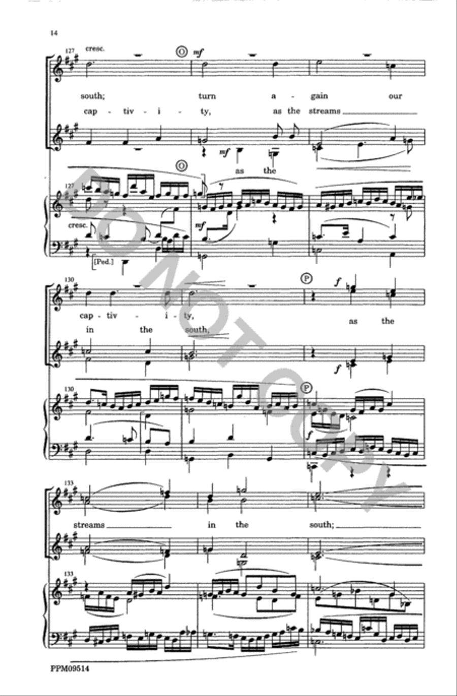 By the Rivers of Babylon SSAA scores gallery preview page 15