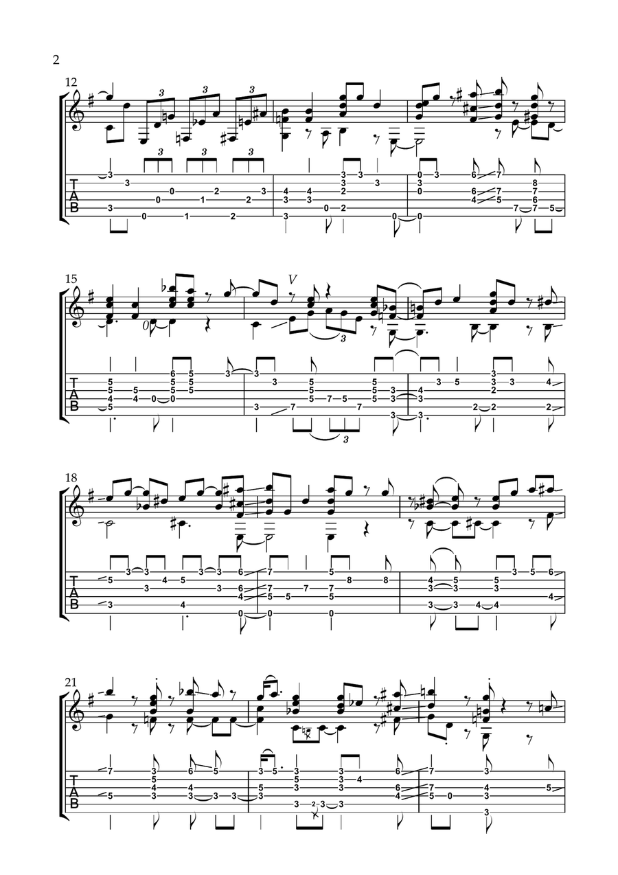 How Sweet It Is (to Be Loved By You) Acoustic Guitar scores gallery preview page 2