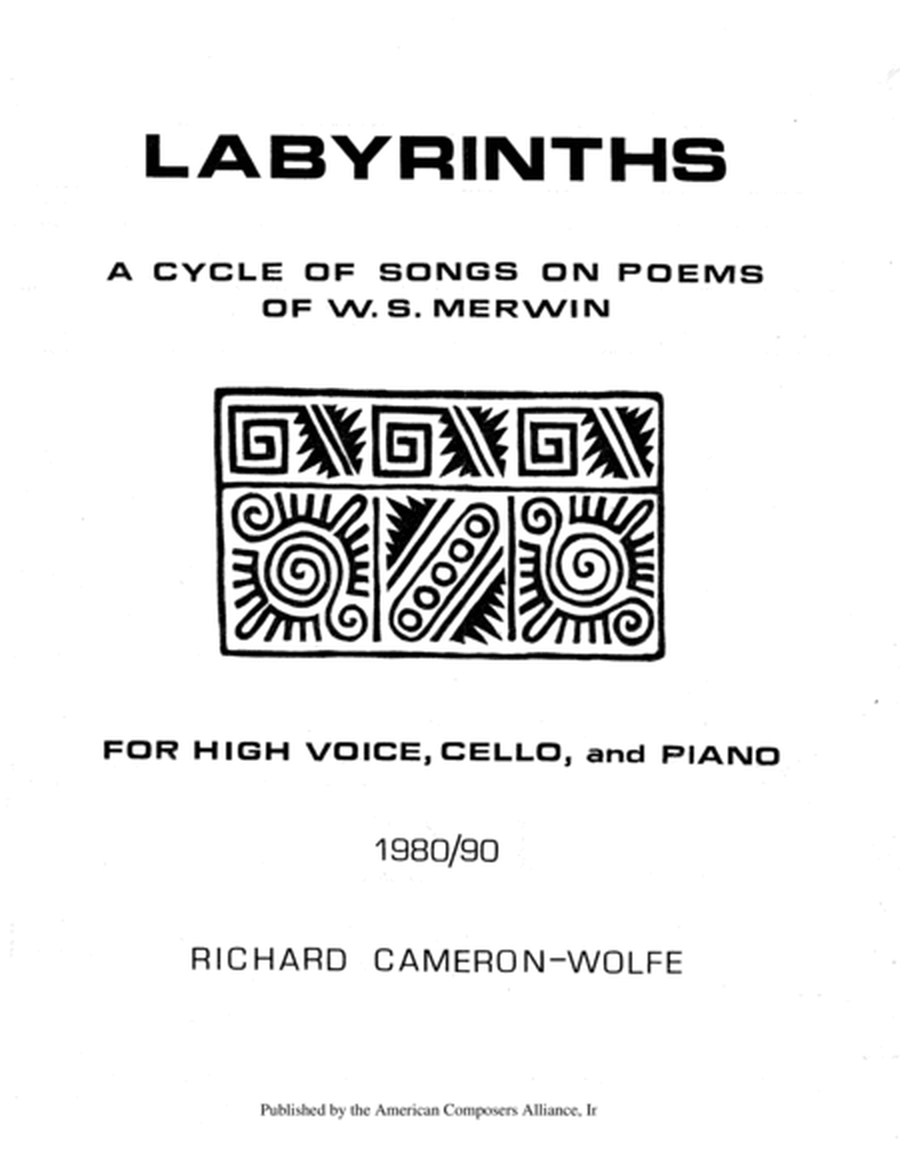[Cameron-Wolfe] Labyrinths