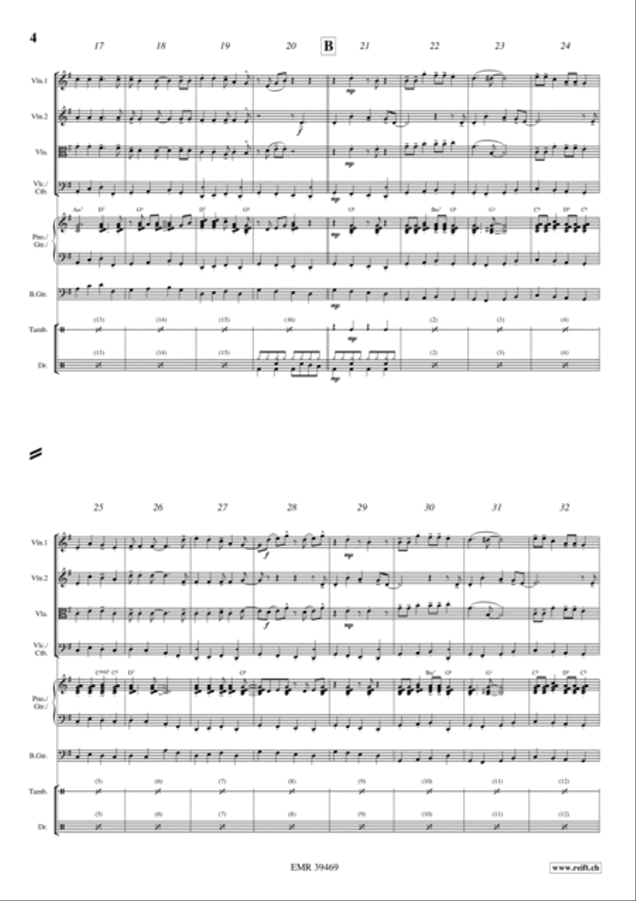 Swinging Santa Claus Swinging Santa Claus Cello scores gallery preview page 3