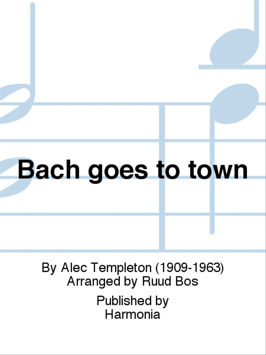 Bach goes to town 4-Part scores gallery preview page 1