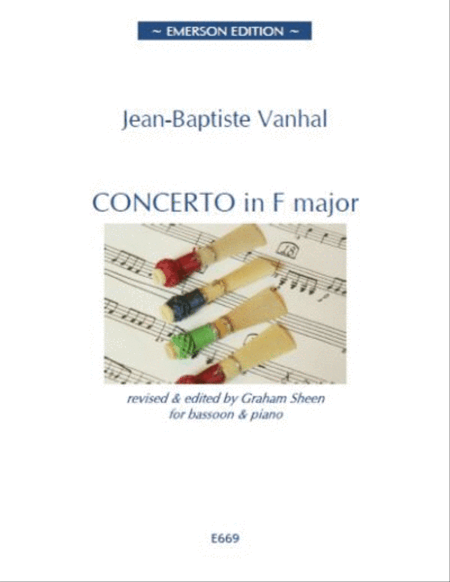 Concerto in F Major Bassoon Solo scores gallery preview page 1