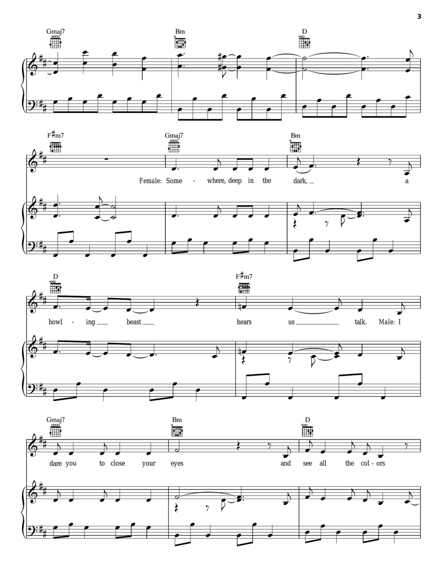 Yellow Light Yellow Light Acoustic Guitar scores gallery preview page 3